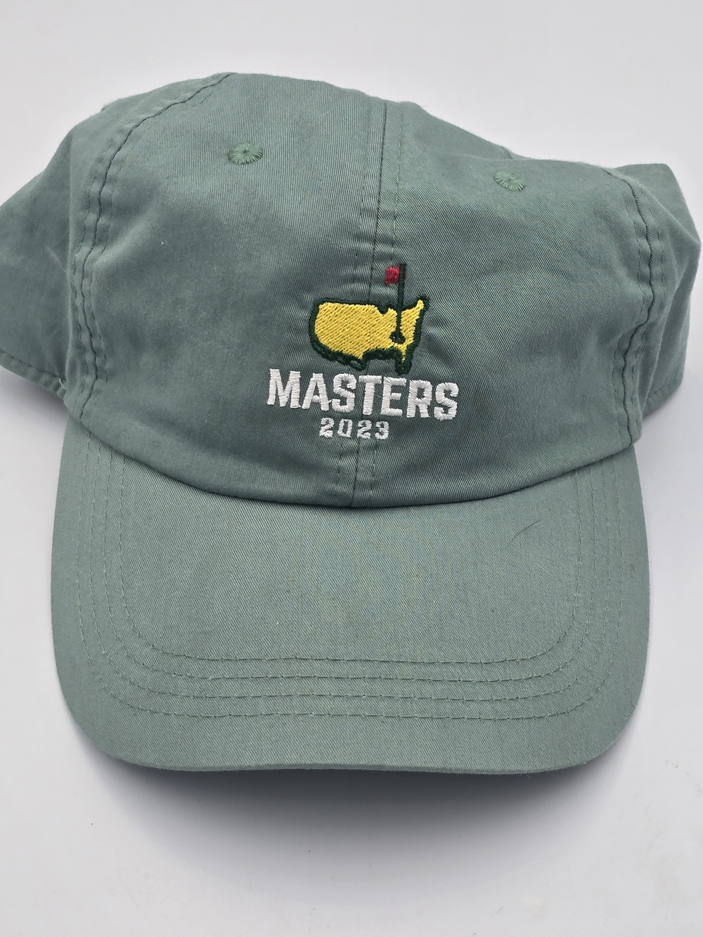Head Classic Fit Green Baseball Cap with Masters Patch